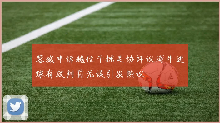 蓉城申诉越位干扰足协评议海牛进球有效判罚无误引发热议