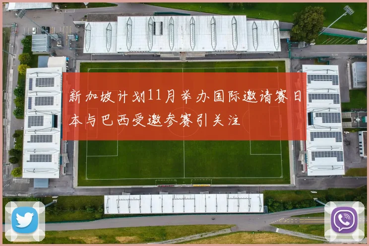 新加坡计划11月举办国际邀请赛日本与巴西受邀参赛引关注